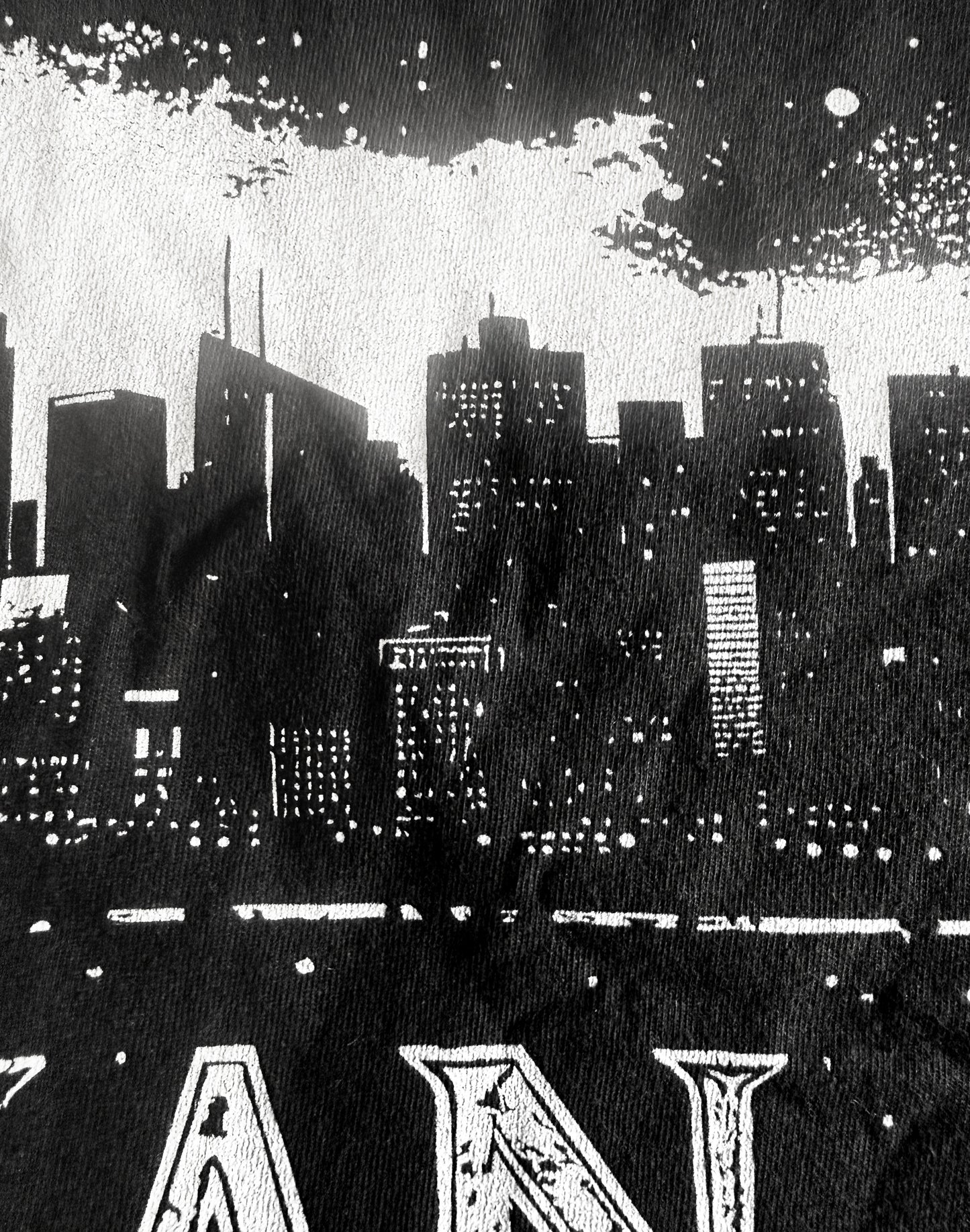 Black Unisex Premium Original Heavyweight Back-Design Tee "A Man is Happiest When He Builds" by Designer and Artist Lucas Gillon