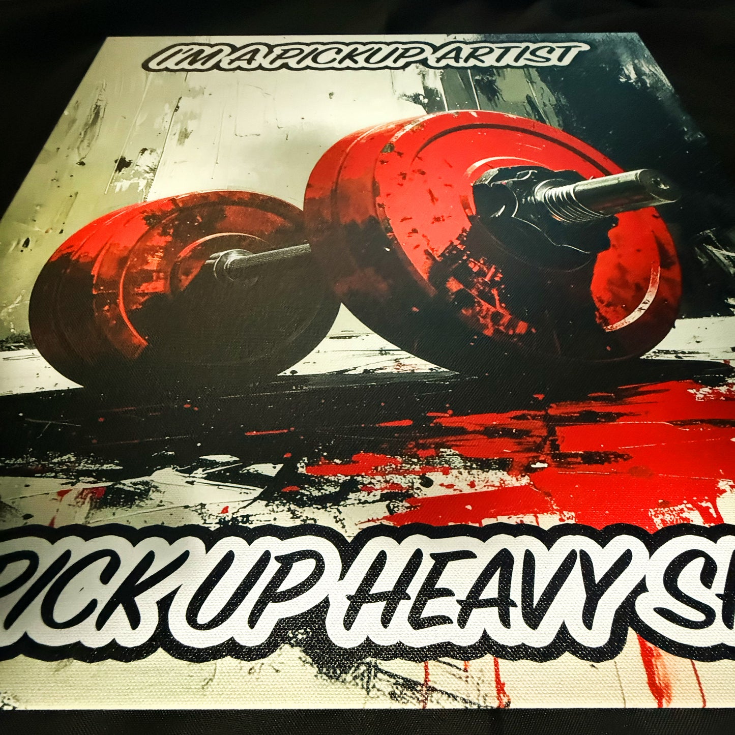 24 x 30 & 16 x 20 inch Canvas Concept Art "I'm a Pickup Artist" by Artist and Designer Lucas Gillon