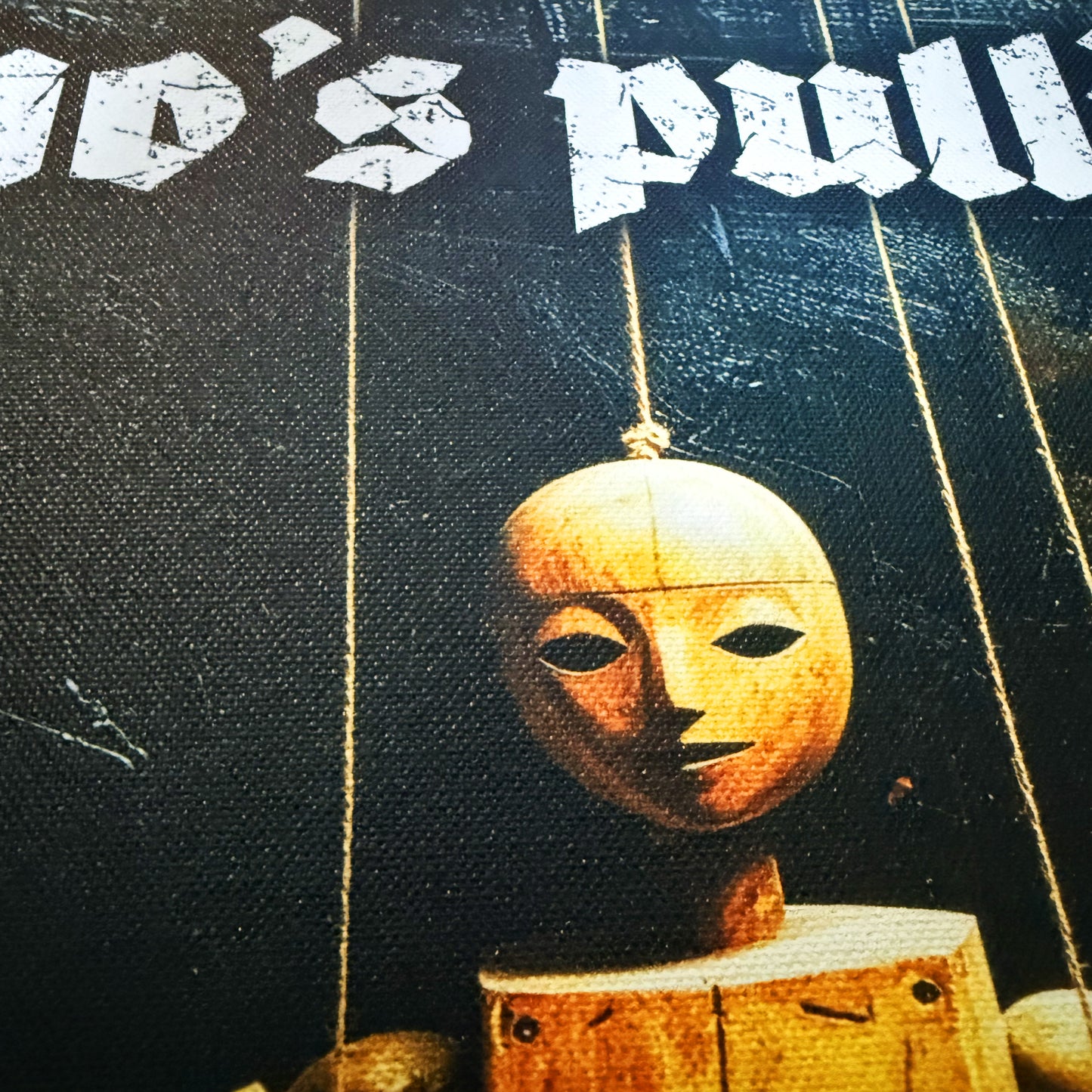 24 x 30 & 16 x 20 inch Canvas Concept Art "Who's Pulling the Strings Here?" by Artist and Designer Lucas Gillon