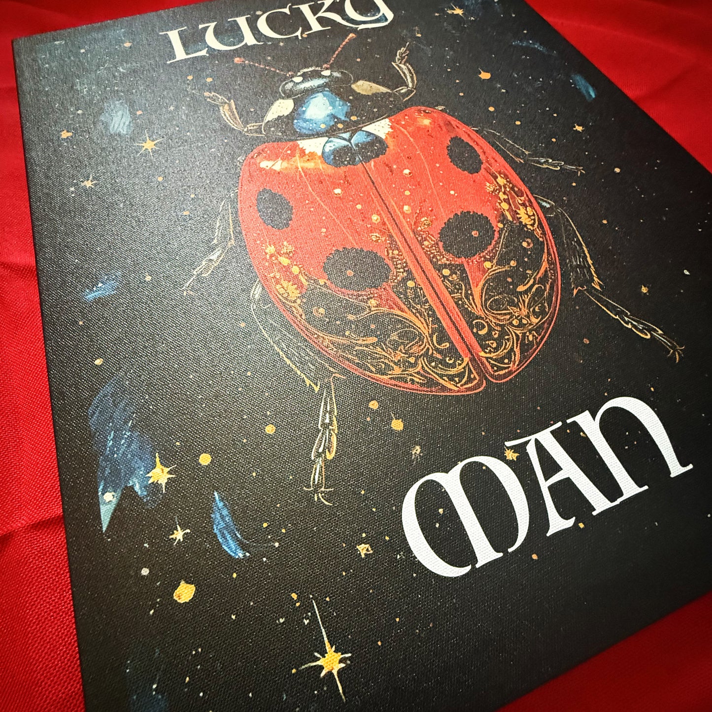 16 x 20 inch Canvas Concept Art "Lucky Man" by Artist and Designer Lucas Gillon